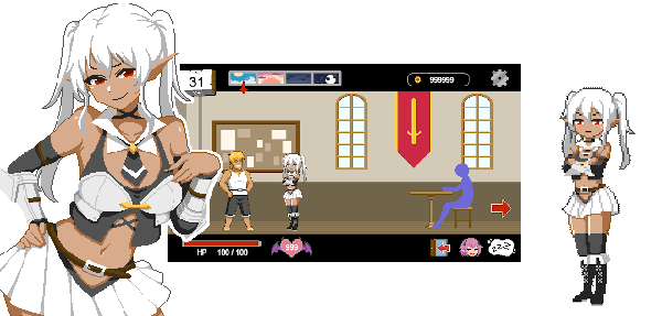 【像素SLG/中文/动态】水电工幻想 官方中文步兵版+存档+角色DLC1+DLC2【PC/1.3G】