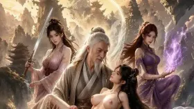赠物得长生：老头修仙记【AI色情短剧】5集