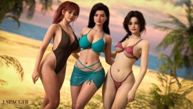 【欧美SLG/汉化/动态】海滩别墅 The Beach House [Demo]【PC+安卓/1G】