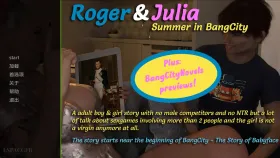 【欧美SLG/汉化/动态】罗杰与茱莉亚：班格城之夏v0.10 Roger &amp; Julia - Summer in BangCity [v0.10]【PC+安卓/5.53G】