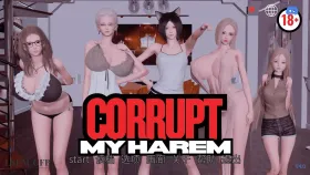 【亚洲SLG/汉化/动态】腐蚀我的后宫v4.0 Corrupt My Harem [v4.0]【PC+安卓/4.98G】
