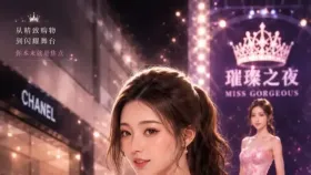 逛完商场去选美1集