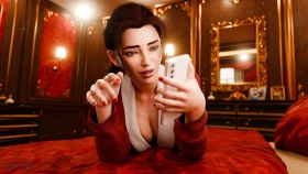 【欧美SLG/汉化/动态】妮可的疯狂圣诞 Nicole's Christmas Frenzy [Part 1]【PC+安卓/400M】